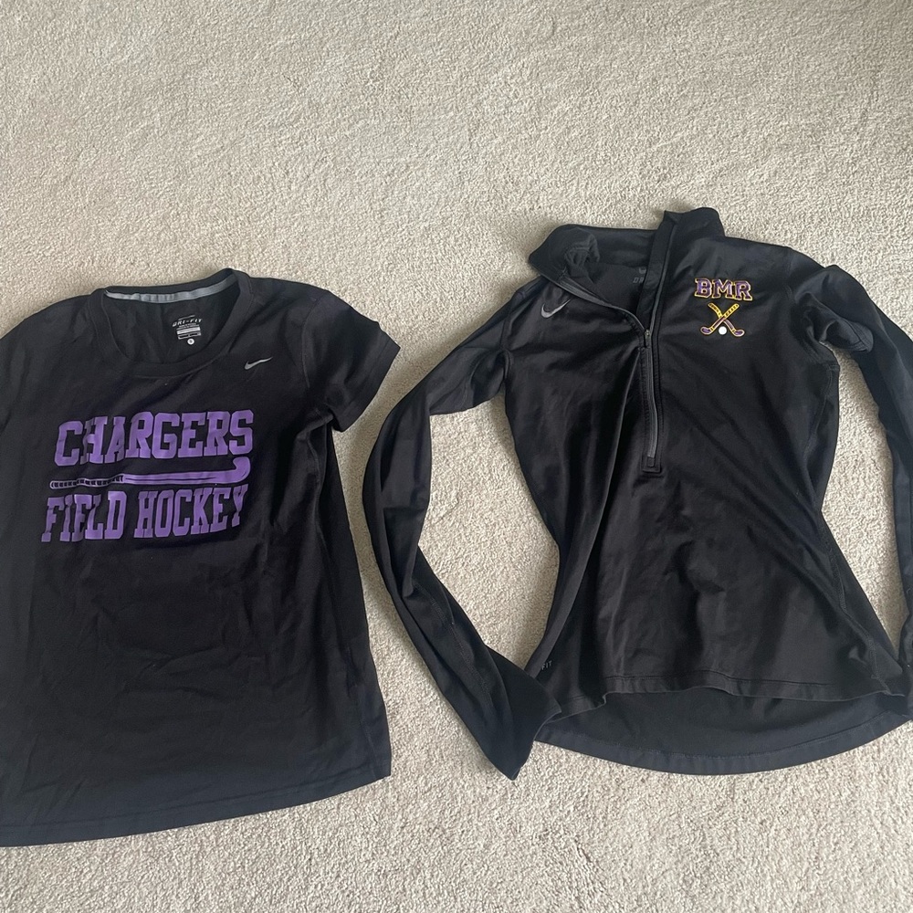 Nike BMR Chargers Black Field Hockey Shirts